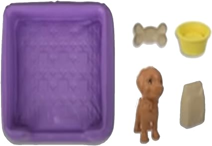 Amazon Com Barbie Dreamhouse Replacement Dog Bowl Bed Bone