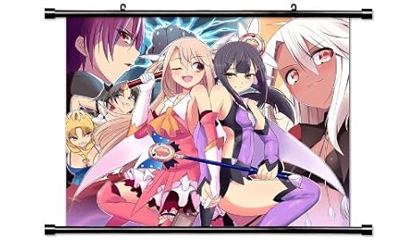 Amazon Com Fate Kaleid Liner Prisma Illya Anime Fabric Wall Scroll