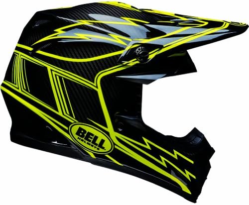 Bell Carbon Hurricane Men's Moto-9 Off-Road/Dirt Bike Motorcycle Helmet - Medium