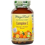 MegaFood - Complex C, Supports & Maintains Healthy Immune Function, 90 Tablets (Premium Packaging)