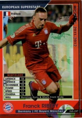 Amazon Wccf 11 12 Eus サッカーゲームキング付録 フランク リベリー おもちゃ おもちゃ