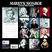 2020 Wall Calendar - Marilyn Monroe Calendar, 12 x 12 Inch Monthly View, 16-Month, Famous 50s 60s Celebrity Actress, Includes 180 Reminder Stickers