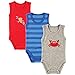 Hudson Baby unisex-baby Hanging Bodysuits 3 Pack