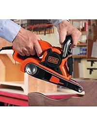 Black & Decker ds321 Dragster 7 amperes 3 pulgadas x 21 pulgadas lijadora de cinturón con bolsa de tela para polvo