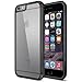 Trianium iPhone 6 Case [Clear Cushion] Protective Case for Apple iPhone 6 (4.7)[Scratch Resistant] Seamless Integrated Shock-Absorbing Bumper Cases Hard Back Panel - Jet Black (TMIP6S02CBLK)