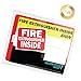 Fire Extinguisher Inside Sticker Sign - Safety Signs - 5 Pack - 4