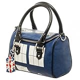 Dr Who Tardis Mini Satchel With Metal Charm Purse