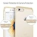iPhone 7 Case, iPhone 7 Case Clear, ESR Soft TPU Bumper + Hard Clear Back Cover [Slim Fit] [Crystal Clear] JET BLACK Optimized Hybrid Case for 4.7 inches iPhone 7(Transparent Grey)