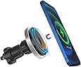 15W Wireless Car Mount Charger Compatible with iPhone12 QI Magnetic Cell Phone Charger Designed for iPhone 12 Series