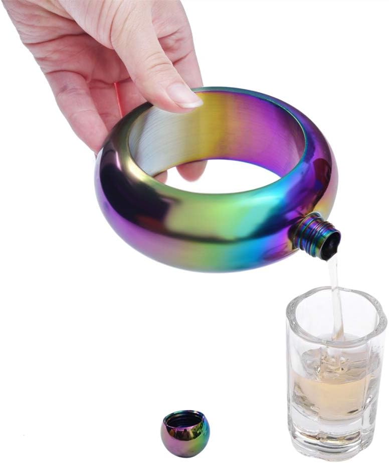 bracelet flask Rose Gold bracelet for women liquor