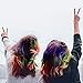 Kids Hair Chalk Comb - Tiaoyeer 10 Colors Temporary Hair Comb Salon, Non-Toxic Washable Hair Dye Colors for Halloween Christmas Birthday Party, Cosplay, Concert, Safe for Kids & Adults