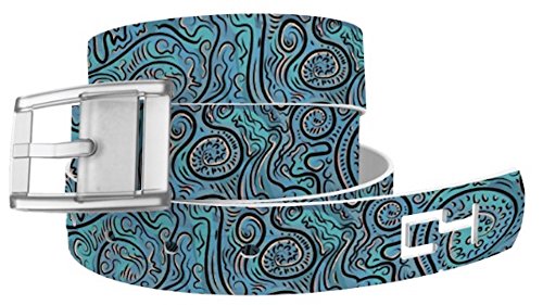 C4 Belts Blue Dream Classic Belt with Siver Buckle