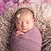Baby Photo Props Faux Fur Round 23.6 inch Soft Baby Boy Girl Photo Blanket Studio Photo M Grey Sand
