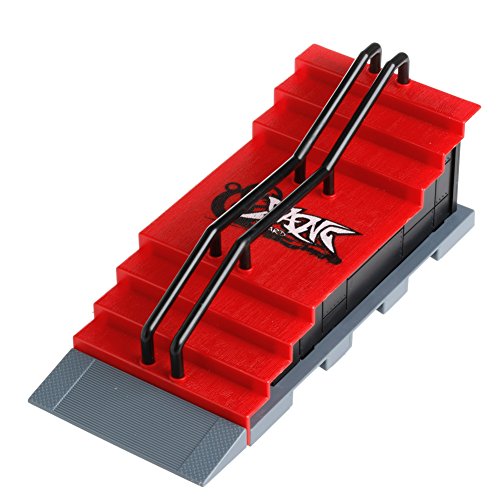 NNDA CO 1PC Skate Park Ramp Parts for Tech Deck Fingerboard Finger Board Ultimate Parks New (F) - Thumbnail 3
