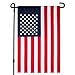 HOOSUN USA Garden Flag, American Garden Flag Embroidered Stars Classic United States Garden Flags Sewn Stripes & Double Stitched 18 x 12 Inch (USA-Embroidered Stars)