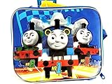 Team Thomas the Train Engine Canvas Blue Insulated Lunch Bag