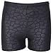 Vocni Men's Compression Quick Dry Rapid Swim Splice Square Leg Short Jammer Swimsuit