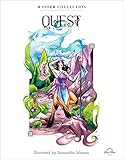 Quest: Stress Relieving Adult Coloring Book, Master Collection by Samantha Johnson, Blue Star Press