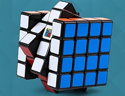 Cubelelo MoFang JiaoShi MF4C 4x4 Black Rubik Rubix Rubic Speed Cube
