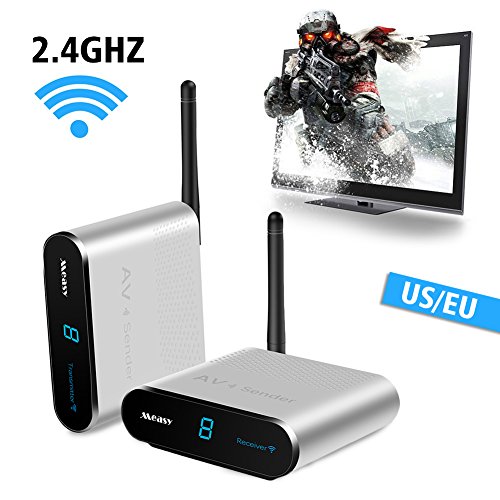 AV220 2.4GHZ Wireless Audio video SD TV AV Sender Transmitter & Receiver 660 ft