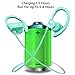 Bluetooth Headphones for Women Turquoise HITASION Best Wireless Sports Earphones W/Mic HD Crisp Sound Waterproof Hooks Gym Running Workout 8 Hours Battery Noise Cancelling Headsets Mint Green