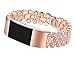 KingBaas Replacement Bands Compatible for Fitbit Charge 2, Classy Adjustable Replacement Accessory Metal Bands Compatible with Fitbit Charge 2/Fitbit Charge 2 Bands (No Tracker)