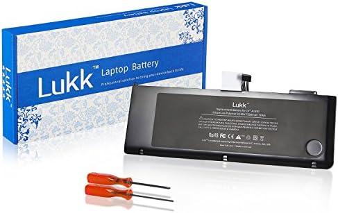 Lukk A1382 Laptop Battery for Apple A1286 [Early 2011, Late 2011, Mid 2012] Unibody MacBook Pro 15" - Fit MC721LL/A MC723LL/A MD318LL/A MD322LL/A MD103LL/A MD104LL/A + 12 Months Hassle-Free Warranty
