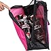 HOMIEBUDS HLXFF3 R-SPEED Inline Skates Bag, Pink Shoulder Inline Skate Oxford Cloth Bag-to Carry Ice Skates, Roller Skates, Inline Skates for Both Kids and Adults,Easy and Convenient