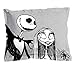 Disney Nightmare Before Christmas Moonlight Full/Queen Comforter & Sham Set - Super Soft Kids Bedding Features Jack Skellington and Sally - Fade Resistant Microfiber (Official Disney Product)