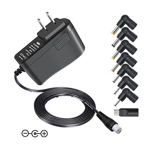 image for Belker 5V 2A-2.1A-2.4A Multi Tip Switching Replacement Power Adapter W
