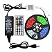 WenTop 32.8ft(10M) Led light Strip Kit 24V UL Listed Power Supply 5050 RGB 300LEDs Color Changing Non-waterproof Led Tape Lights with 44key Remote and for Cabinet, Ceiling, PC and Room Lighting