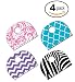 Lucky Line Designer Pattern Key Identifier Caps, 4 Pack (16304) primary