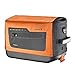 Ibera Bike Trunk Bag - PakRak Clip-On Quick-Release Waterproof Bicycle Commuter Bag (Orange)