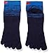 Injinji Sport Original Weight Micro Coolmax Socks, Midnight Blue, Small
