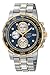 Seiko Men's SNAA64 Alarm Chronograph Two-Tone Watch