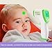 Non-Contact Infrared Thermometer Body and Surface Forehead Digital Thermometer with Instant Reading (6-8 SEC), Fever Alarm, Memory Recall for Both Baby and Adults(Green)