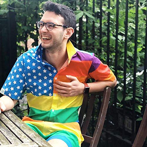 6 Zesties+Pride+Romper+Rainbow+Male