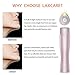 Facial Hair Removal for Women, Laxcare Rose Gold Painless Flawless Hair Remover Waterproof with Built-in LED Light