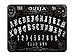 Computer Non-Slip Rubber Mouse Pad with Ouija board theme for girls