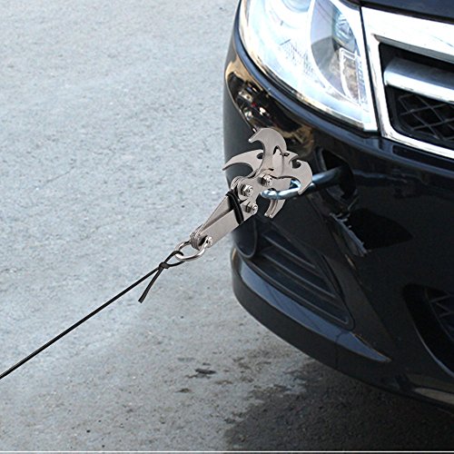 image for Gravity Hooks and Climbing Rope, Edobil Climbing Claw Gravity Carabine