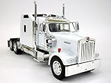 Kenworth W900 Truck Diecast Metal 1/32 Scale Truck Model - WHITE