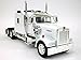 Kenworth W900 Truck Diecast Metal 1/32 Scale Truck Model - WHITE