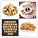 Yifantacy Alphabet Cookie Cutter Plastic Capital Letters Fondant Cutter Mold Cake Biscuit Baking Mould Cookie Cutters and Stamps Impress Embosser Cutter Set