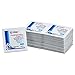 (Box of 100 Count) Prep Solution Pads, 10% Swabs for Individual Disinfecting Wipes, Disposable Cotton Antiseptic Surgical Pad for Wound Care, and First Aid (Packing May Vary)