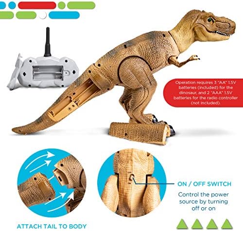 discovery remote control dinosaur