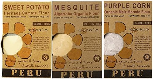 Zócalo Peru Organic Gluten Free Flour Variety Pack