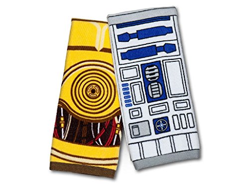 Star wars r2-d2 & c-3po hand towel set