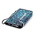 Galaxy S6 Edge Case, Kickstand Card Slots Cash Holder Dual Layer Impact Resistant Case Cover with Wrist Strap Magnetic Snap Closure for Samsung Galaxy S6 Edge- Starry