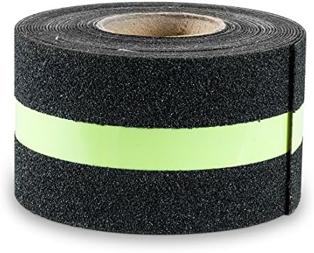 Anti-Slip Grip Tape Non Slip Pad Weatherproof Indoor Outdoor Non Skid Safety Walk Track Tread, Highest Traction Friction Abrasive Adhesive for Stairs Step