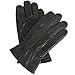 Alpine Swiss Mens Touch Screen Gloves Leather Thermal Lined Phone Texting Gloves